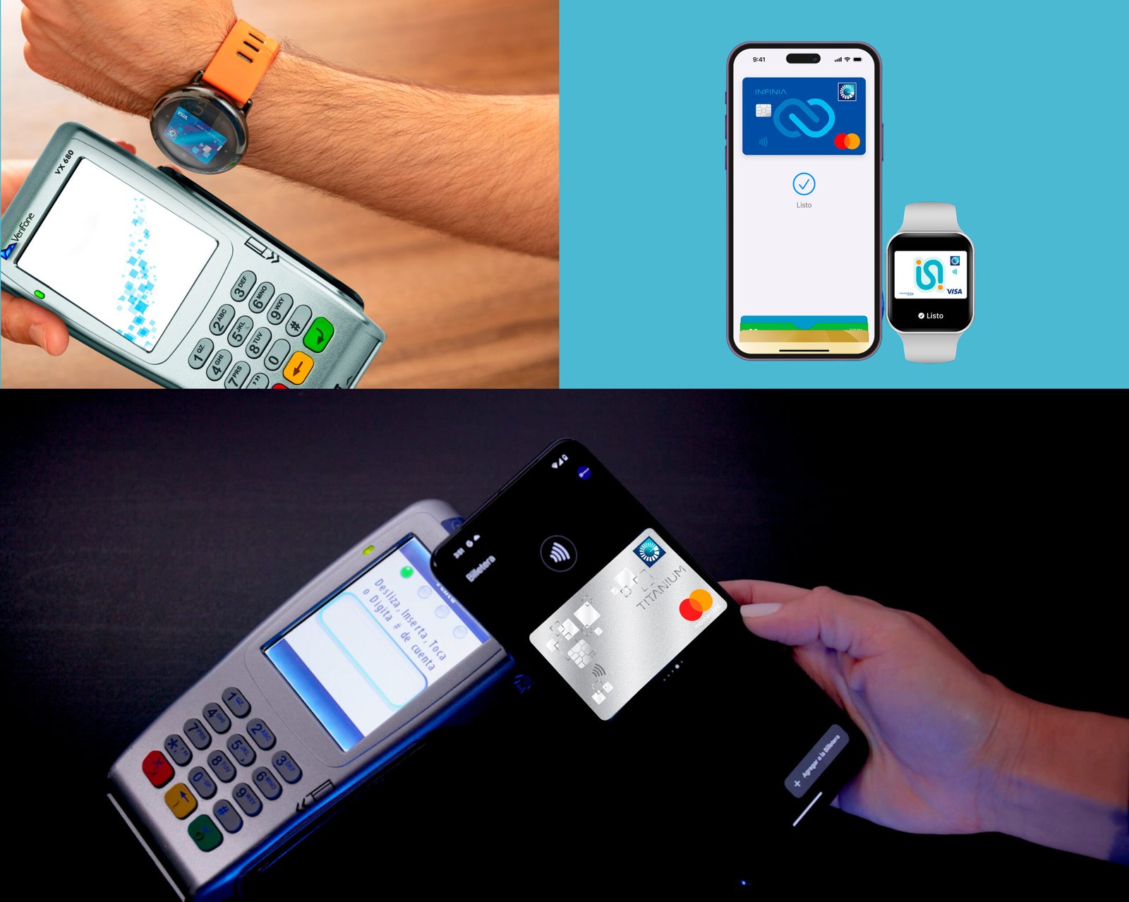 BPD_001 Las billeteras digitales Apple Pay, Google Pay y Garmin Pay perm...