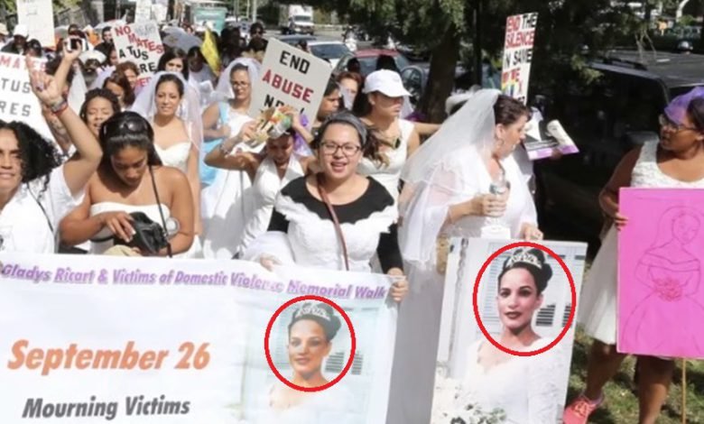 Marchan-contra-violencia-de-genero-en-Alto-Manhattan-a-27-anos-asesinato-dominicana-Gladys-Ricart-780x470