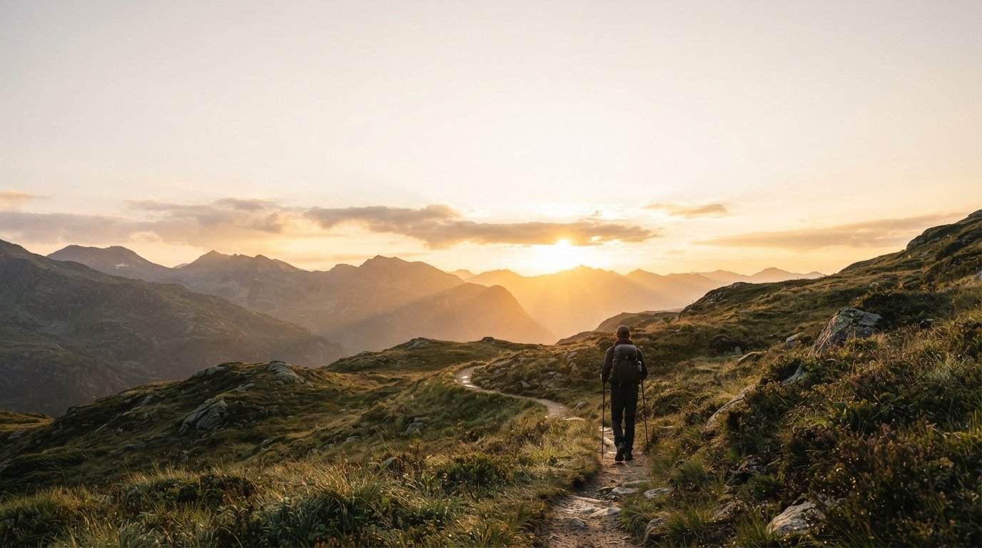 Person_walking_on_mountain_trail_20260914074744 Person_walking_on_mountain_trail_20260914074744