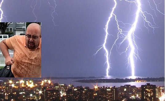 Por un milagro de Dios hombre sobrevive en NYC al caerle un rayo Por un milagro de Dios hombre sobrevive en NYC al caerle un rayo