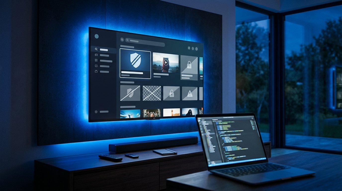 Smart_TV_displaying_ad_interface_20261021162542 Smart_TV_displaying_ad_interface_20261021162542